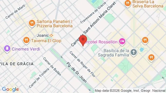 Nieruchomości komercyjne Na sprzedaż i Barcelona Eixample - kort over placeringen
