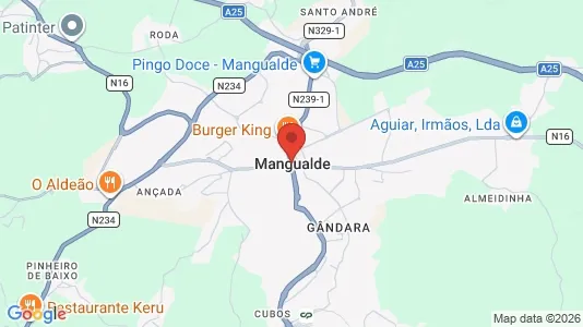 Gewerbeflächen zum Kauf i Mangualde – Foto von Google Street View
