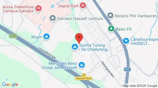 Kantorruimte te huur i Hasselt - Foto uit Google Street View