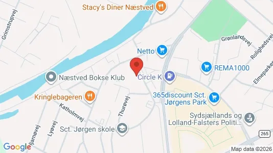 Varastot Vuokrattavana i Næstved - Kuva Google Street Viewstä