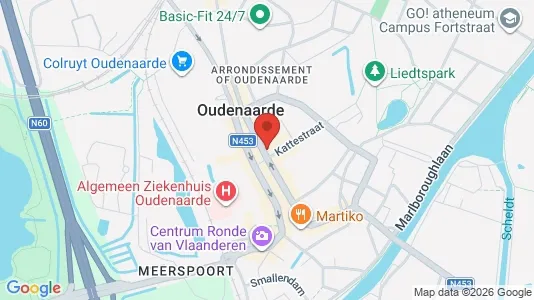 Bedrijfsruimtes te koop i Oudenaarde - Foto uit Google Street View