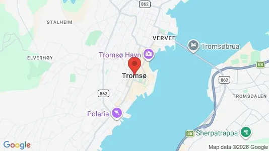 Büros zur Miete i Tromsø – Foto von Google Street View