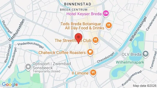Kontorlokaler til leje i Breda - Foto fra Google Street View