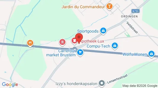Gewerbeflächen zur Miete i Sint-Truiden - kort over placeringen