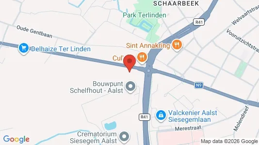Office spaces for sale i Aalst - kort over placeringen