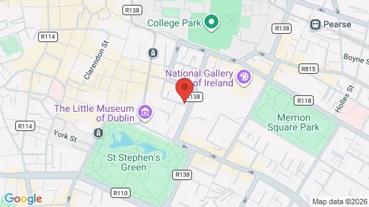 Espacios de oficina En venta i Dublín 2 - kort over placeringen