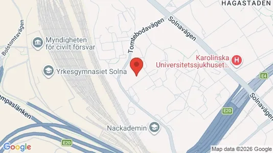 Office spaces for rent i Solna - Photo from Google Street View