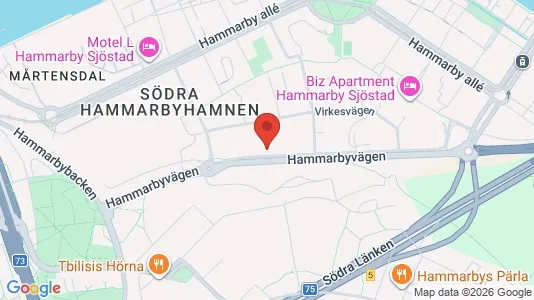 Büros zur Miete i Hammarbyhamnen – Foto von Google Street View