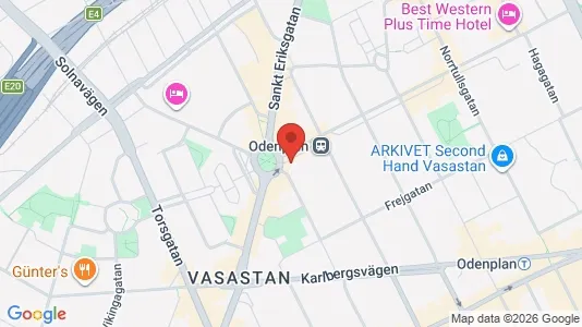 Espacios de oficina En alquiler i Vasastan - kort over placeringen