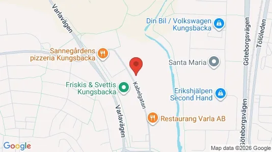 Nieruchomości komercyjne Do wynajęcia i Kungsbacka - kort over placeringen