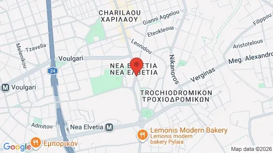 Kontorlokaler til leje i Thessaloniki - kort over placeringen