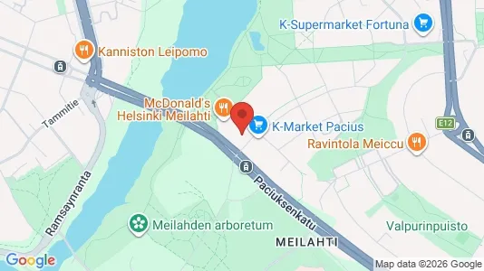 Office spaces for rent i Helsinki Läntinen - kort over placeringen