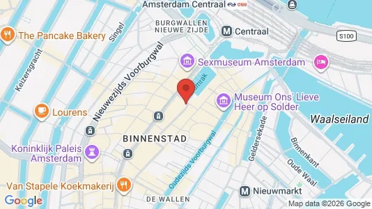 Kontorlokaler til leje i Amsterdam Centrum - Foto fra Google Street View