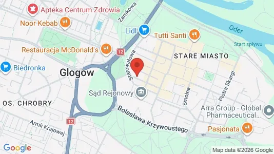 Kontorer til leie i Głogowski – Bilde fra Google Street View