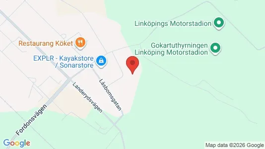 Lager zur Miete i Linköping – Foto von Google Street View