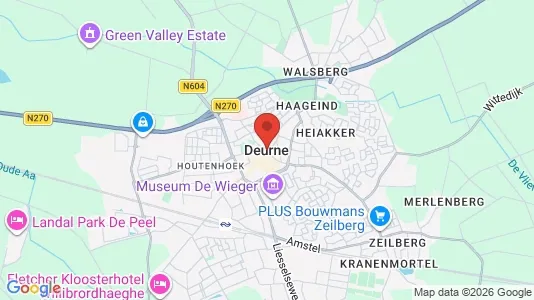 Lokaler til leje i Deurne - Foto fra Google Street View