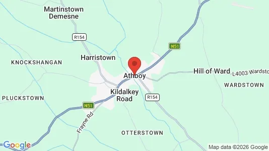 Lokaler til leje i Athboy - Foto fra Google Street View