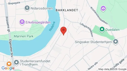 Office spaces for rent i Trondheim Midtbyen - kort over placeringen