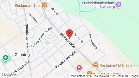 Gewerbeflächen zur Miete i Starnberg – Foto von Google Street View
