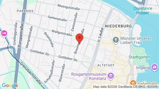 Kontorlokaler til leje i Konstanz - Foto fra Google Street View