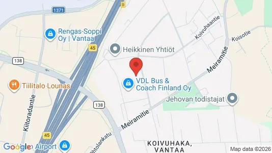 Lager zur Miete i Vantaa – Foto von Google Street View