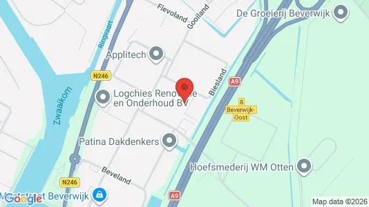 Gewerbeflächen zur Miete i Beverwijk – Foto von Google Street View