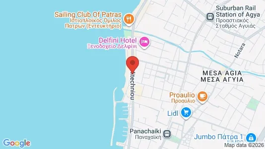 Liikekiinteistöt Myynnissä i Patras - kort over placeringen