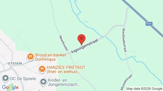 Industrial properties for rent i Anzegem - kort over placeringen