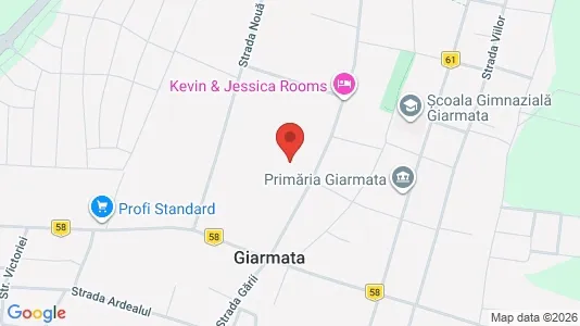 Propiedades comerciales En alquiler i Giarmata - Foto de Google Street View