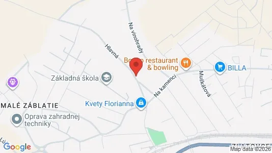Gewerbeflächen zur Miete i Trenčín – Foto von Google Street View