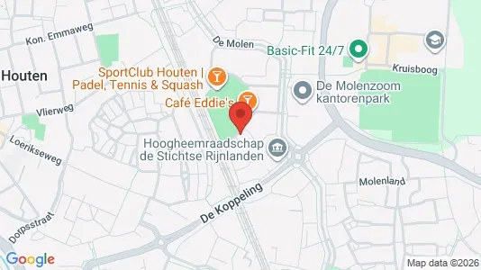 Büros zur Miete i Houten - kort over placeringen