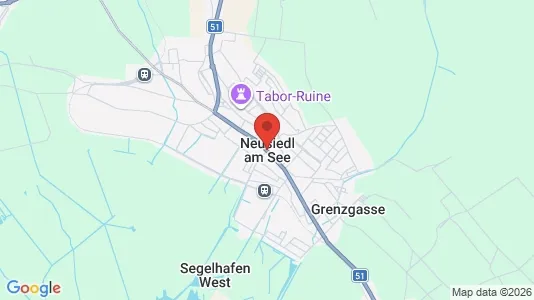Shops for rent i Neusiedl am See - kort over placeringen