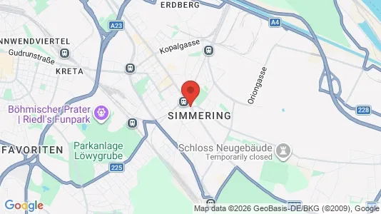 Restauranter til leie i Wien Simmering – Bilde fra Google Street View