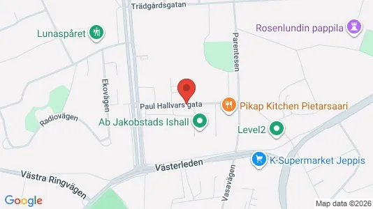 Kontorlokaler til leje i Pietarsaari - Foto fra Google Street View