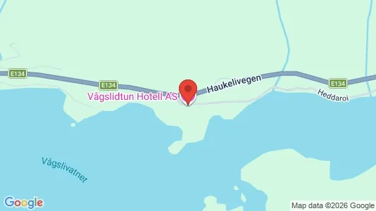 Commercial properties for sale i Vinje - kort over placeringen
