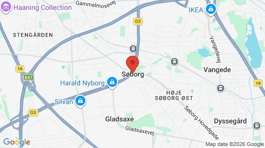 Büros zur Miete i Søborg – Foto von Google Street View