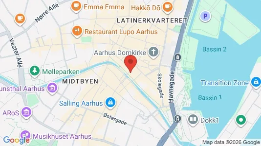 Kontorlokaler til leje i Aarhus C - Foto fra Google Street View