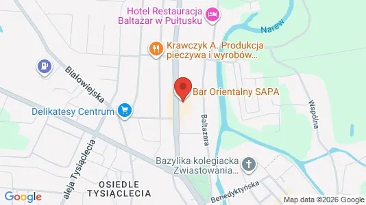 Gewerbeflächen zur Miete i Makowski – Foto von Google Street View