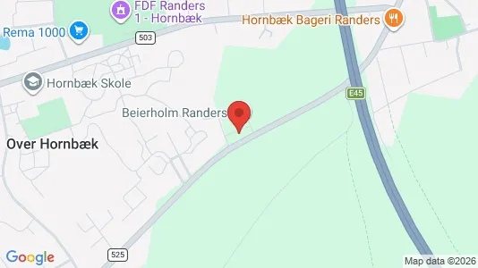 Kontorer til leie i Randers NV – Bilde fra Google Street View