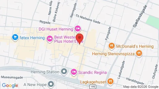 Commercial properties for rent i Herning - Photo from Google Street View