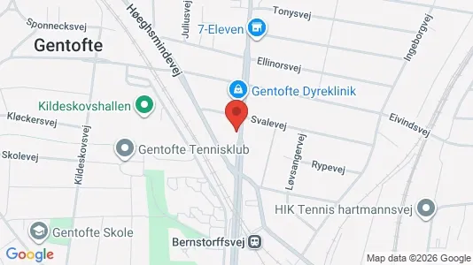 Liikekiinteistöt Vuokrattavana i Hellerup - Kuva Google Street Viewstä