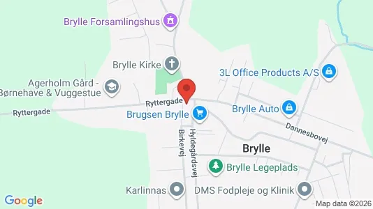 Gewerbeflächen zur Miete i Tommerup – Foto von Google Street View