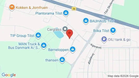 Commercial properties for rent i Tilst - Photo from Google Street View