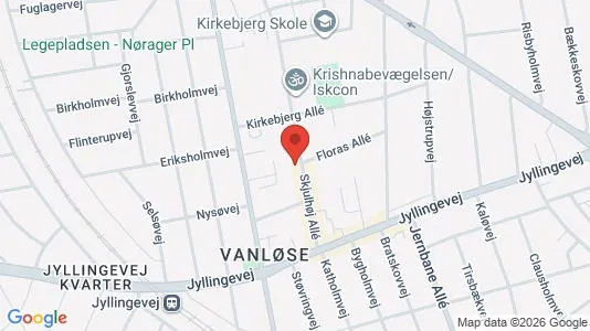 Liikekiinteistöt Vuokrattavana i Vanløse - kort over placeringen