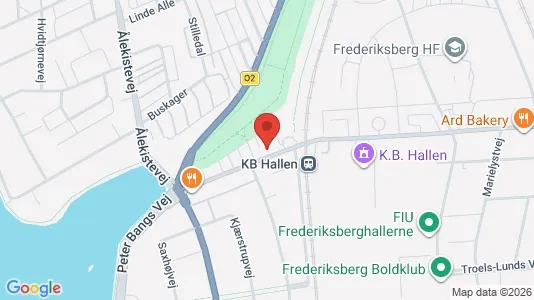 Lokaler til leje i Valby - kort over placeringen