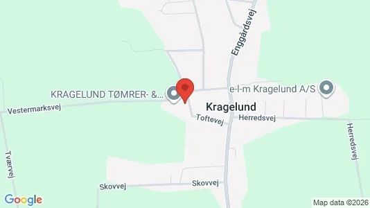 Commercial properties for rent i Løsning - kort over placeringen