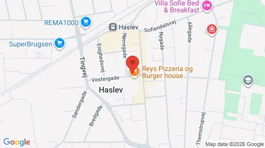 Lokaler til leje i Haslev - Foto fra Google Street View