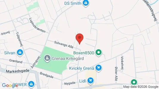 Commercial properties for rent i Grenaa - Photo from Google Street View
