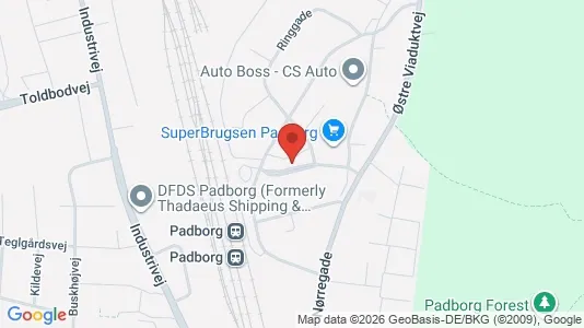 Commercial properties for rent i Padborg - Photo from Google Street View