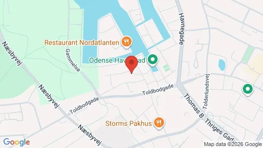 Lokaler til leje i Odense C - Foto fra Google Street View